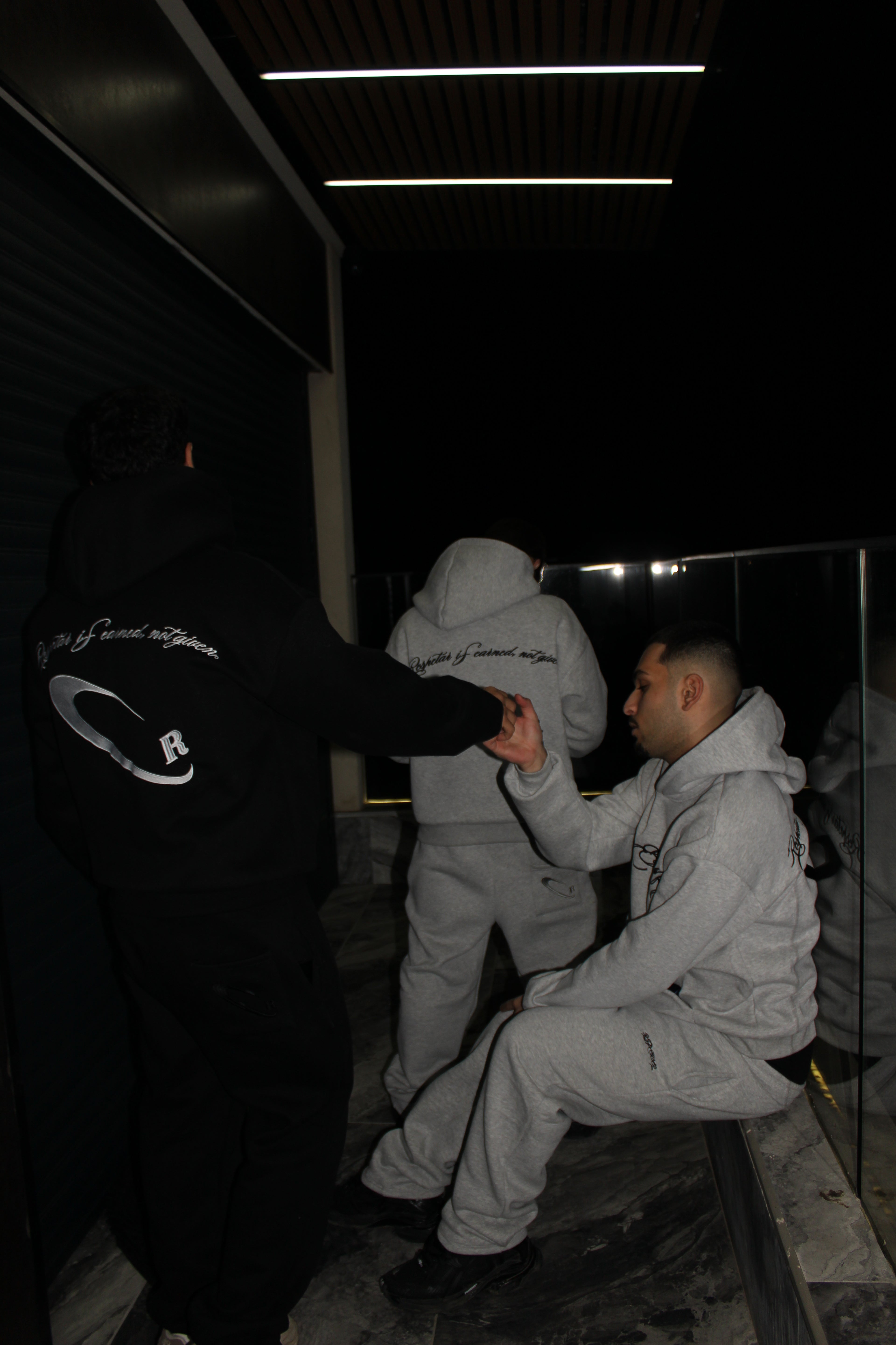 EARNED NOT G I V E N  NO.1 - TRACKSUIT Black