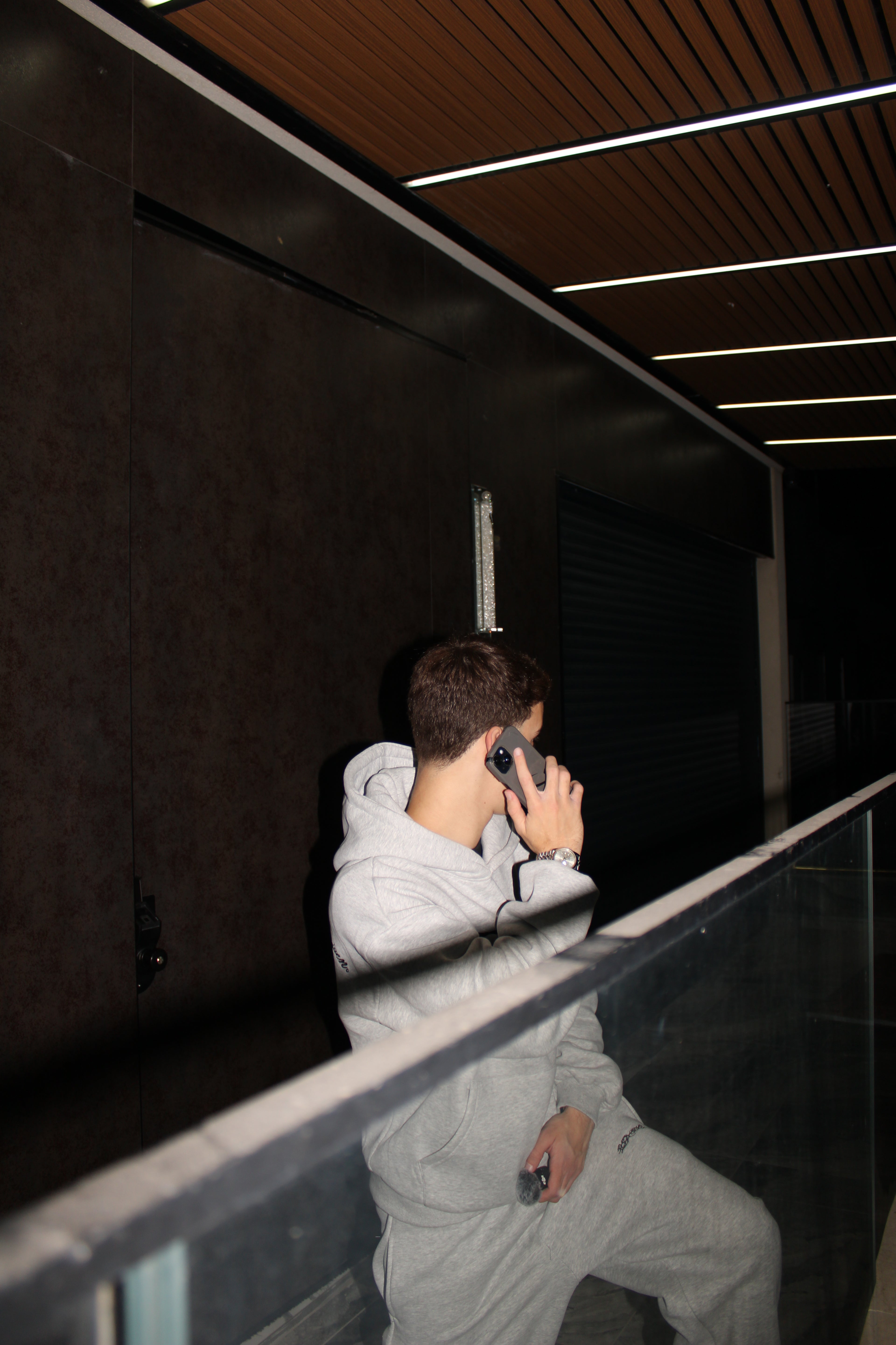 EARNED NOT G I V E N  NO.1 - TRACKSUIT Heather Grey