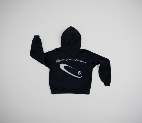 EARNED NOT G I V E N  NO.1 - Black HOODIE