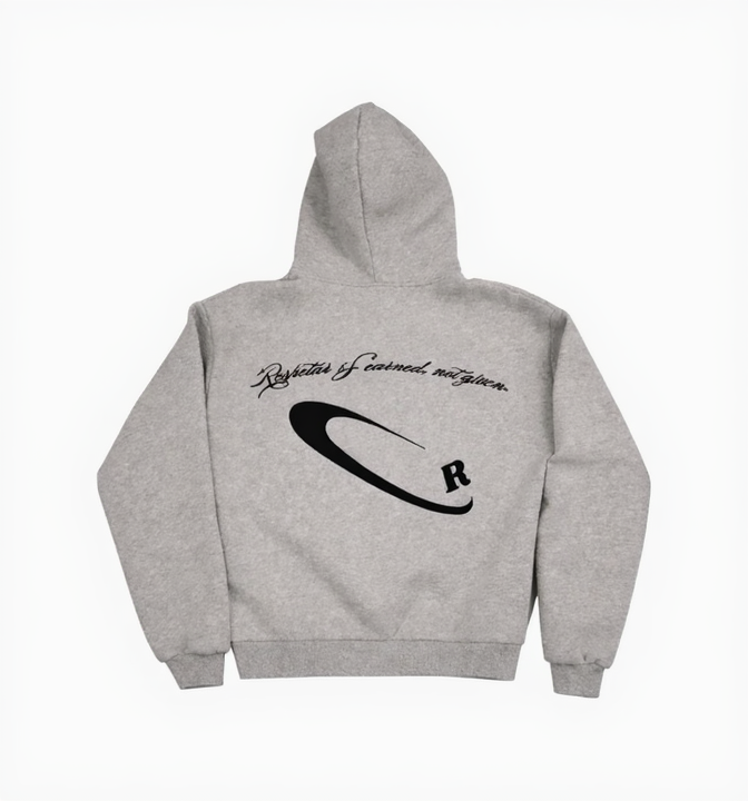 EARNED NOT G I V E N  NO.1 - TRACKSUIT Heather Grey