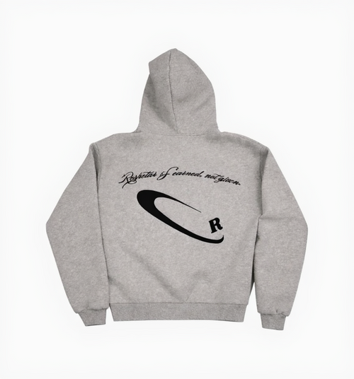 EARNED NOT G I V E N  NO.1 - TRACKSUIT Heather Grey