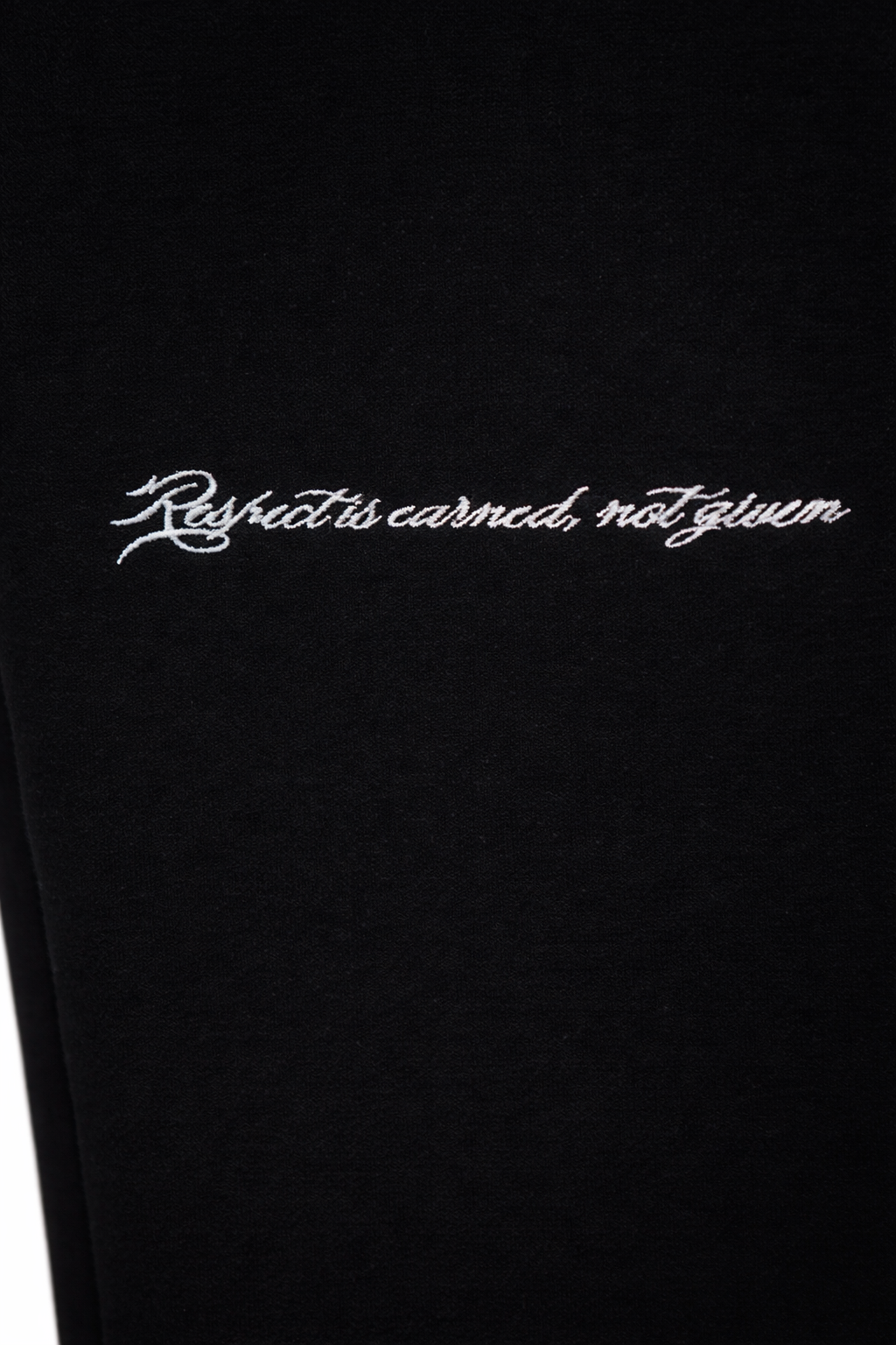 EARNED NOT G I V E N  NO.1 - Black Joggers