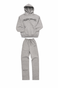 EARNED NOT G I V E N  NO.1 - TRACKSUIT Heather Grey