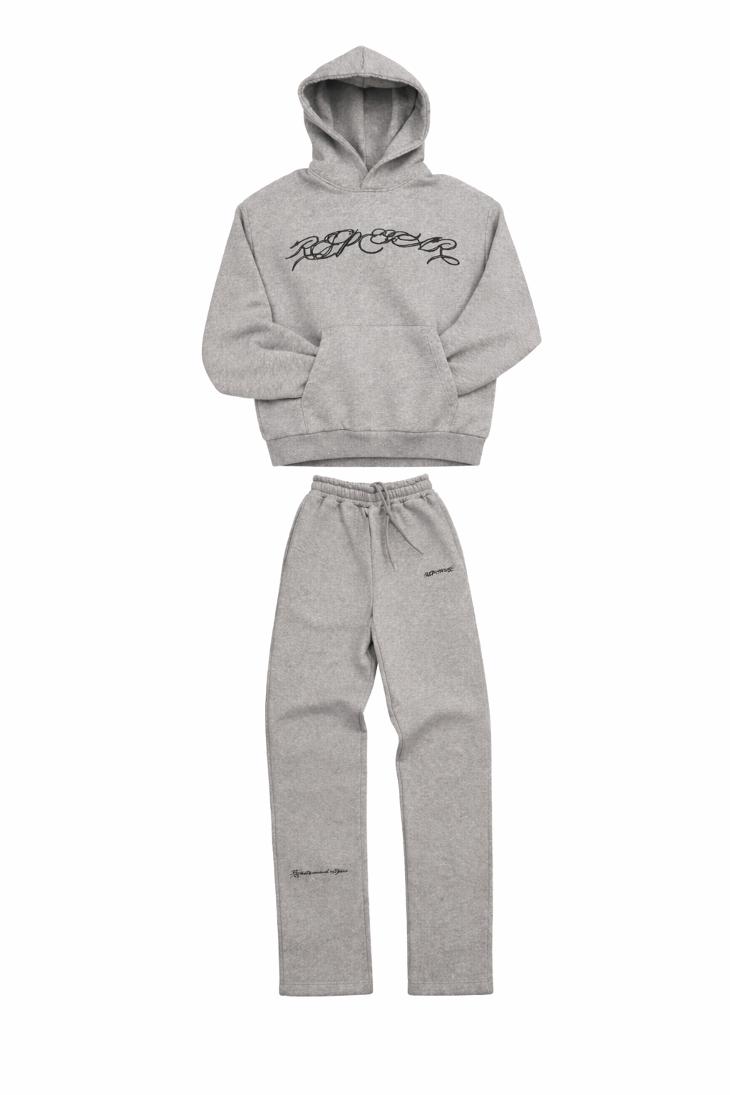 EARNED NOT G I V E N  NO.1 - TRACKSUIT Heather Grey