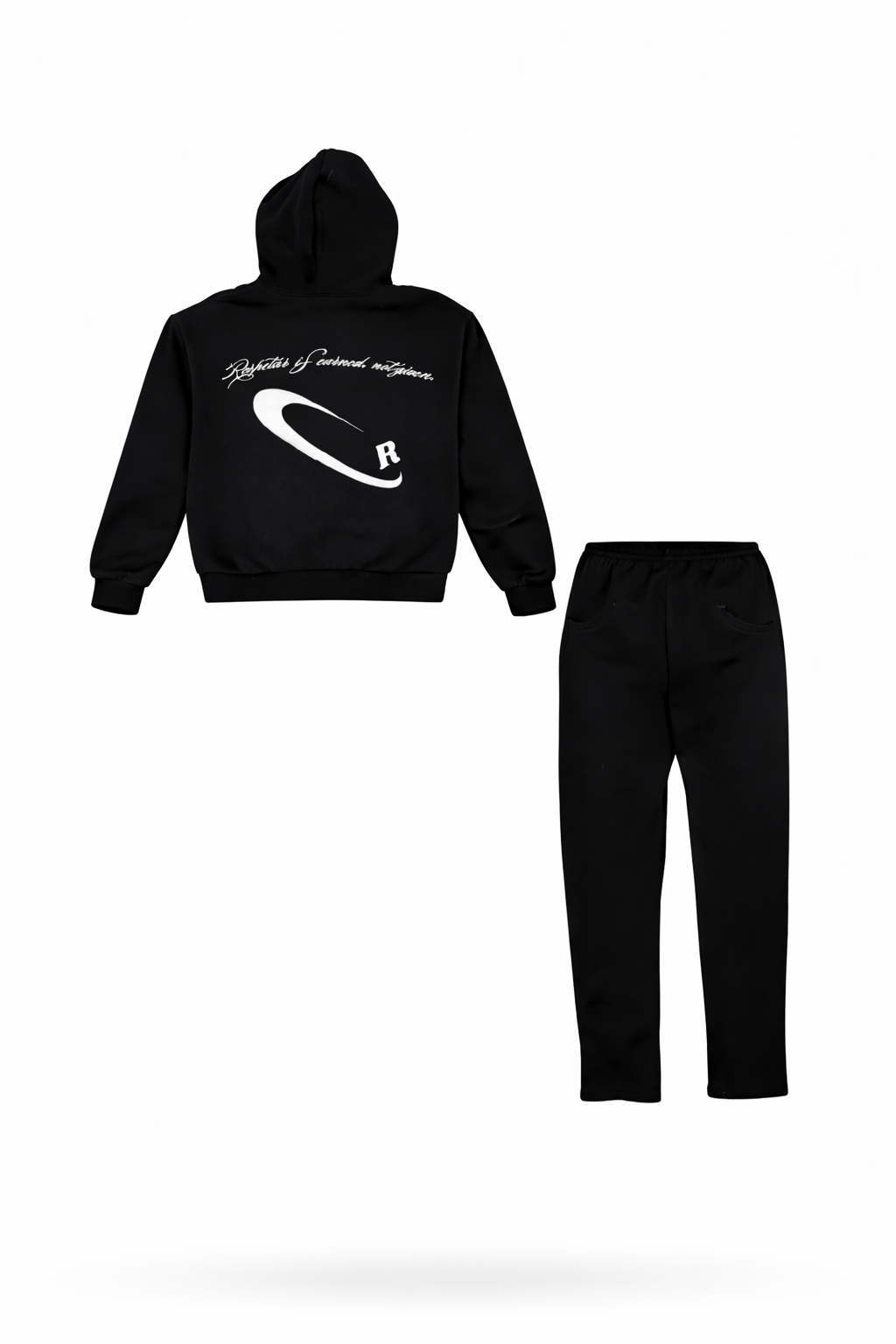 EARNED NOT G I V E N  NO.1 - TRACKSUIT Black